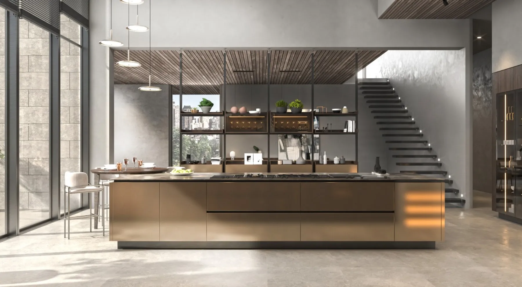 Measured elegance for living spaces.