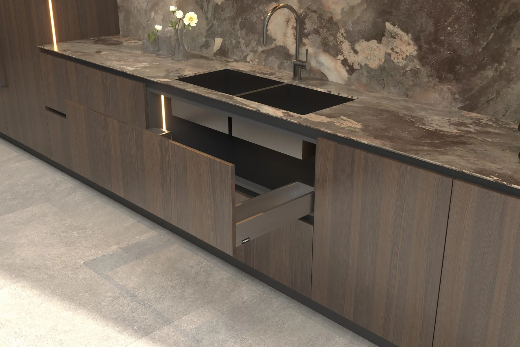 Measured elegance for living spaces.