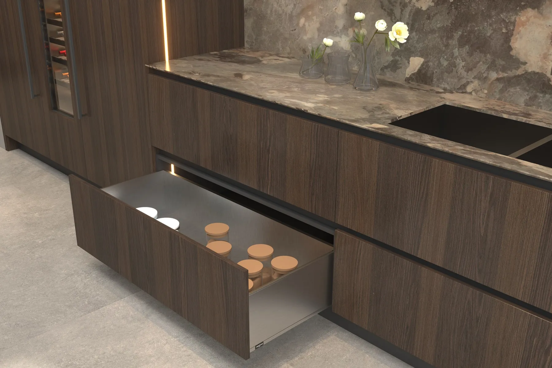 Measured elegance for living spaces.