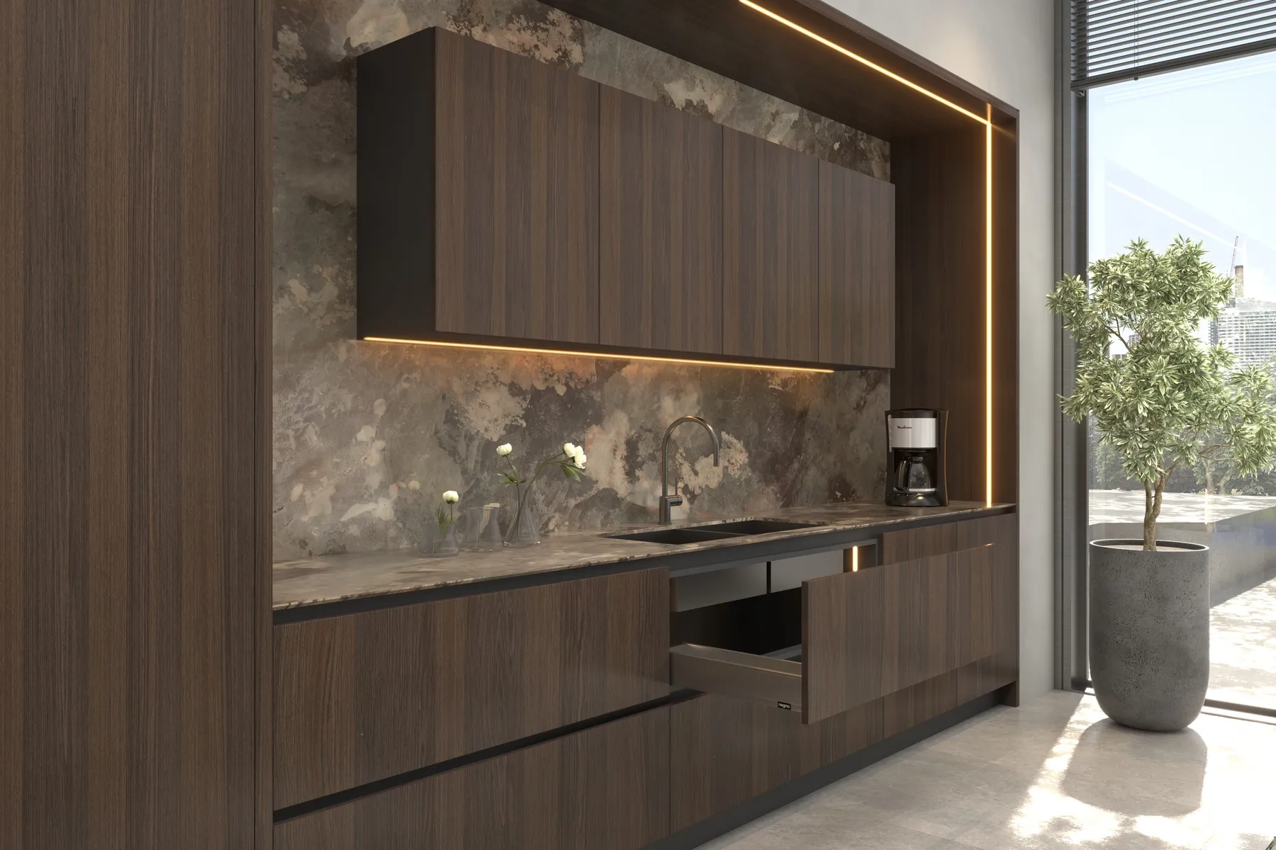 Measured elegance for living spaces.