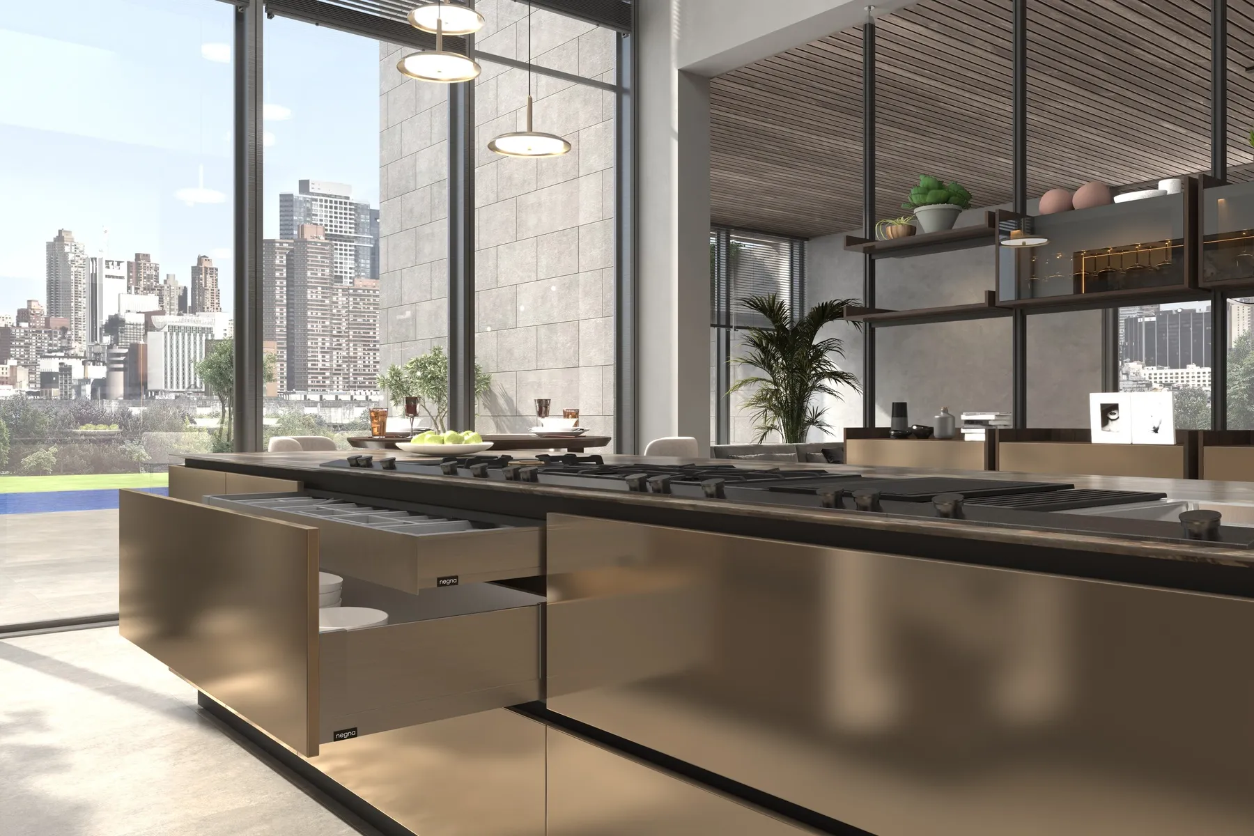 Measured elegance for living spaces.