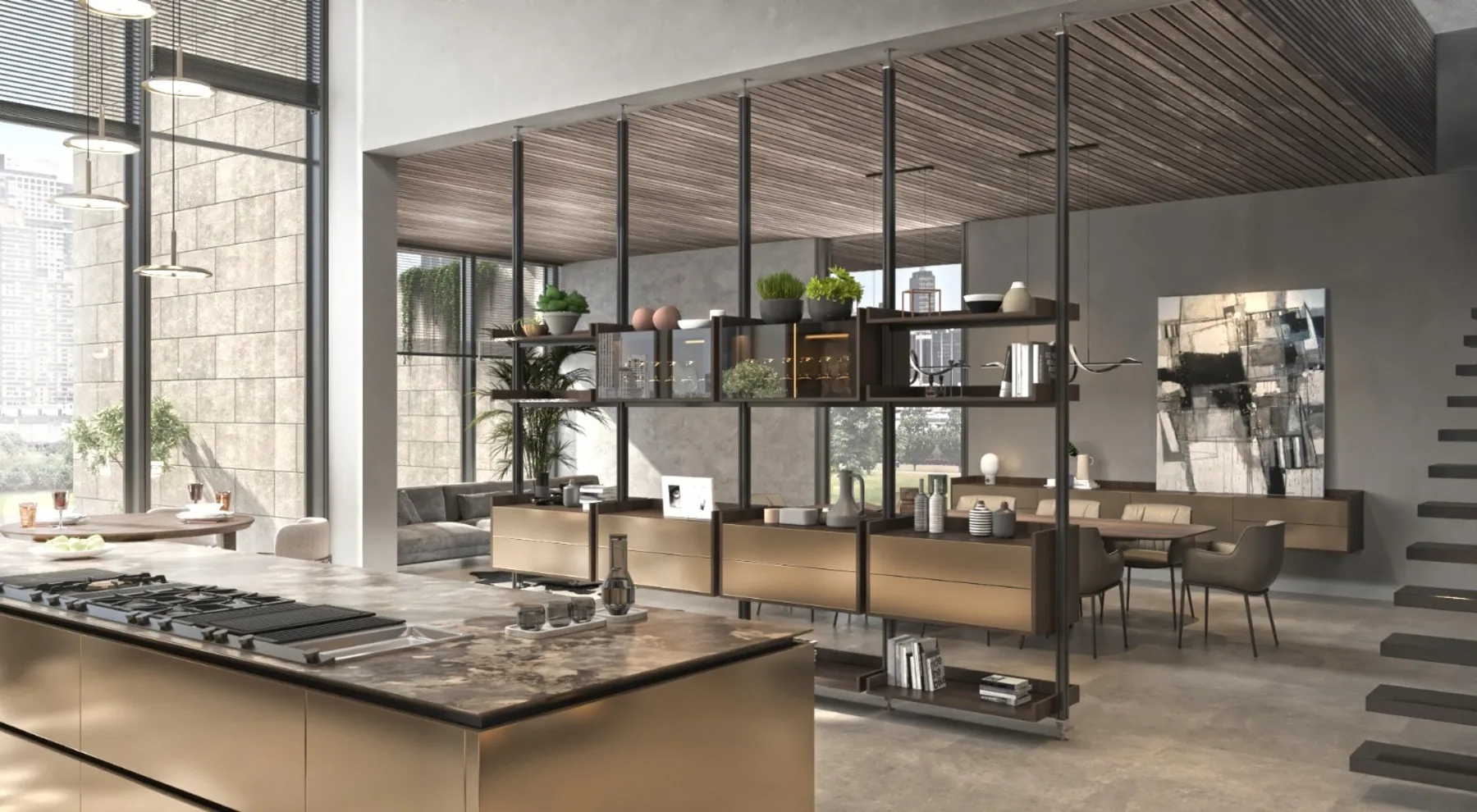 Measured elegance for living spaces.